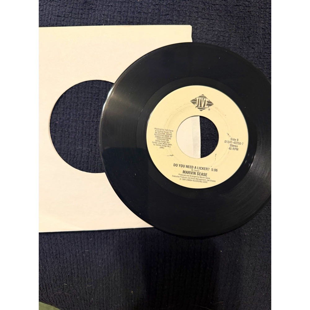 Marvin Sease - do you need a liquor?/Hittin and runnin 45 vinyl double